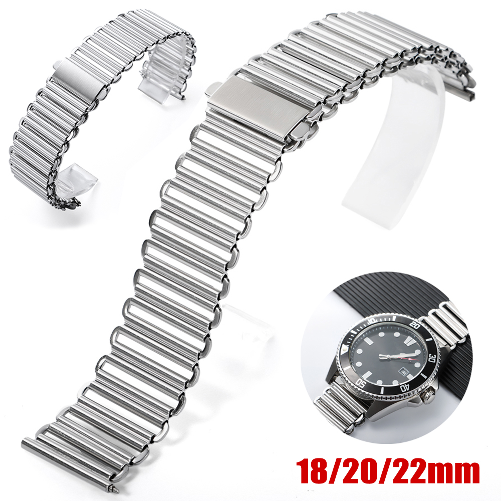 Nato Strap Nylon - 18 ミリメートル 20 ミリメートル 22 ミリメートル高品質ステンレス鋼時計ストラップクイックリリースユニバーサルブレスレット金属時計バンドメンズ腕時計アクセサリー