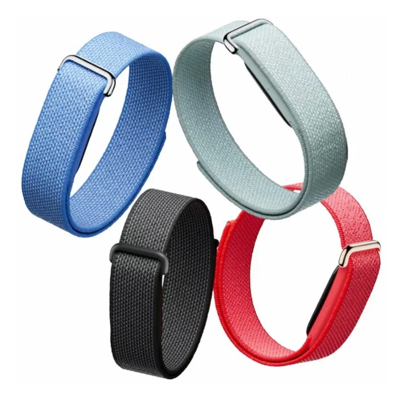 Sport Loop Velcro - Google Fitbit Air用ナイロンループストラップ、多色展開、調節可能、通気性のあるスポーツ交換用フィットネストラッカーリストバンド